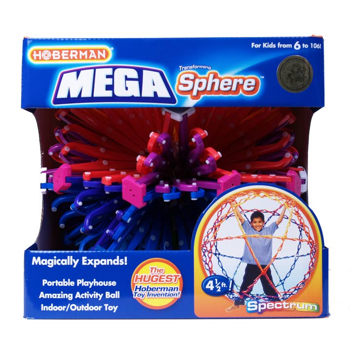 Mega Sphere- Spectrum for wholesale by Hansen Game Gift & Toy Company