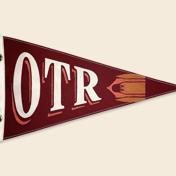 OTR (Over-The-Rhine) Vintage-Inspired Pennant for wholesale by Wild Northland