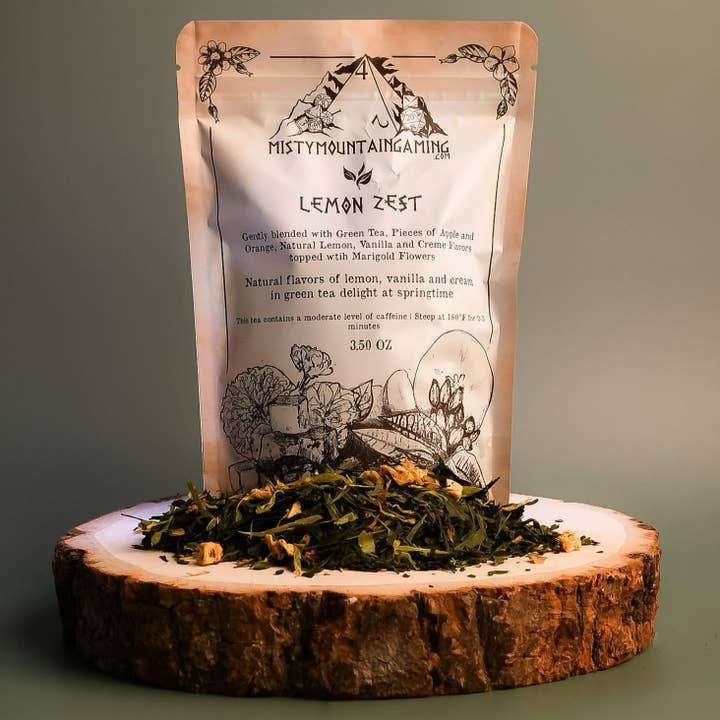 Misty Mountain Gaming - Wholesale Loose Tea - Lemon Zest Tea