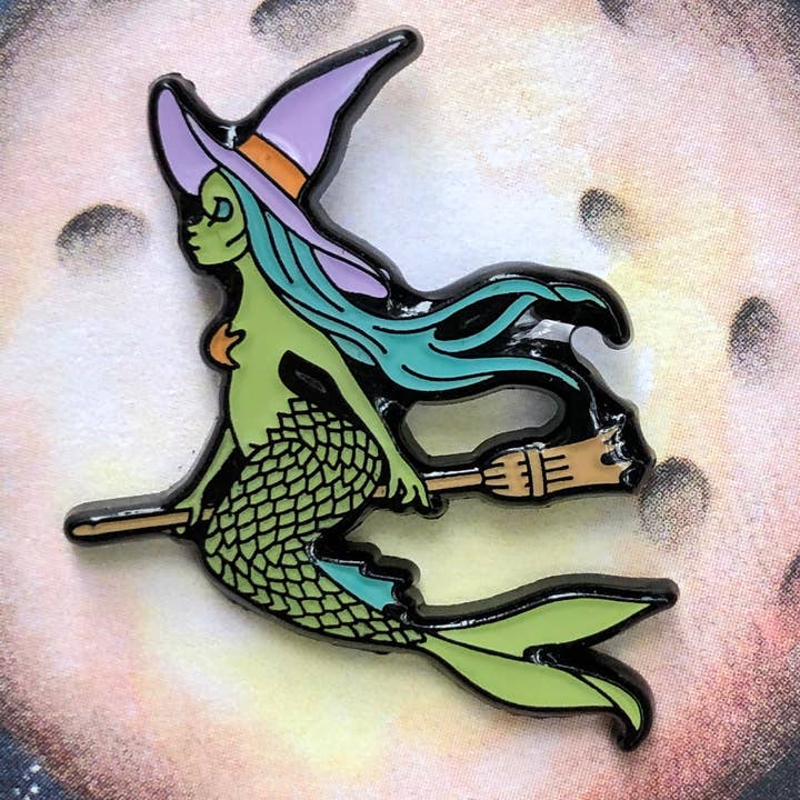 Merwitch - Enamel Pin By Marybel Martin for wholesale by Marybel Martin