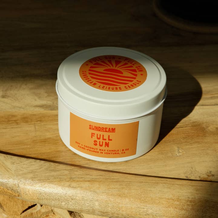 Sundream - Wholesale Travel Candles - Full Sun - 8oz Candle