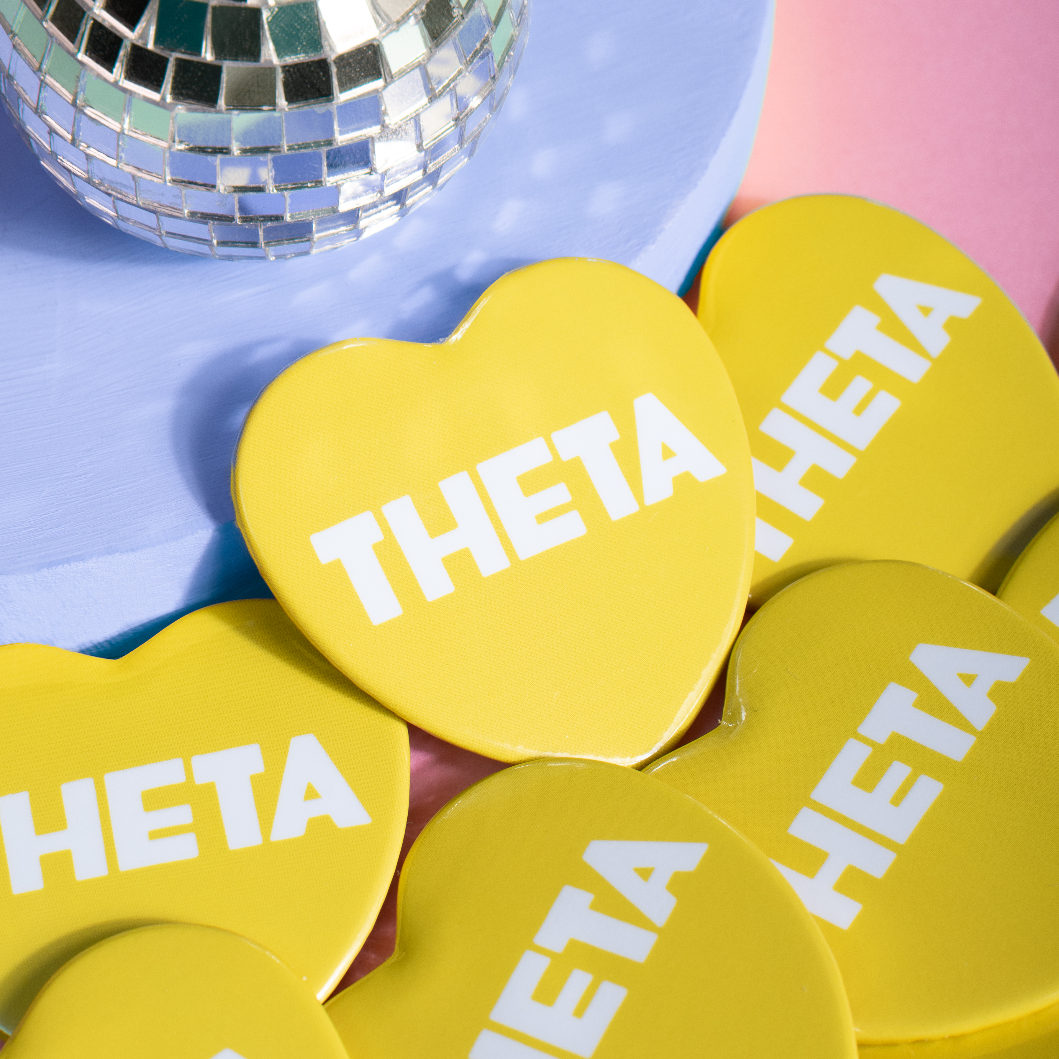 Swag - Wholesale Lapel Pin/Button - Pop Heart Buttons10