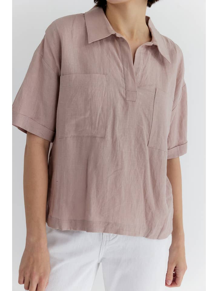 MOD REF – wholesale Tröja med knappar – Dam – Cal Top8