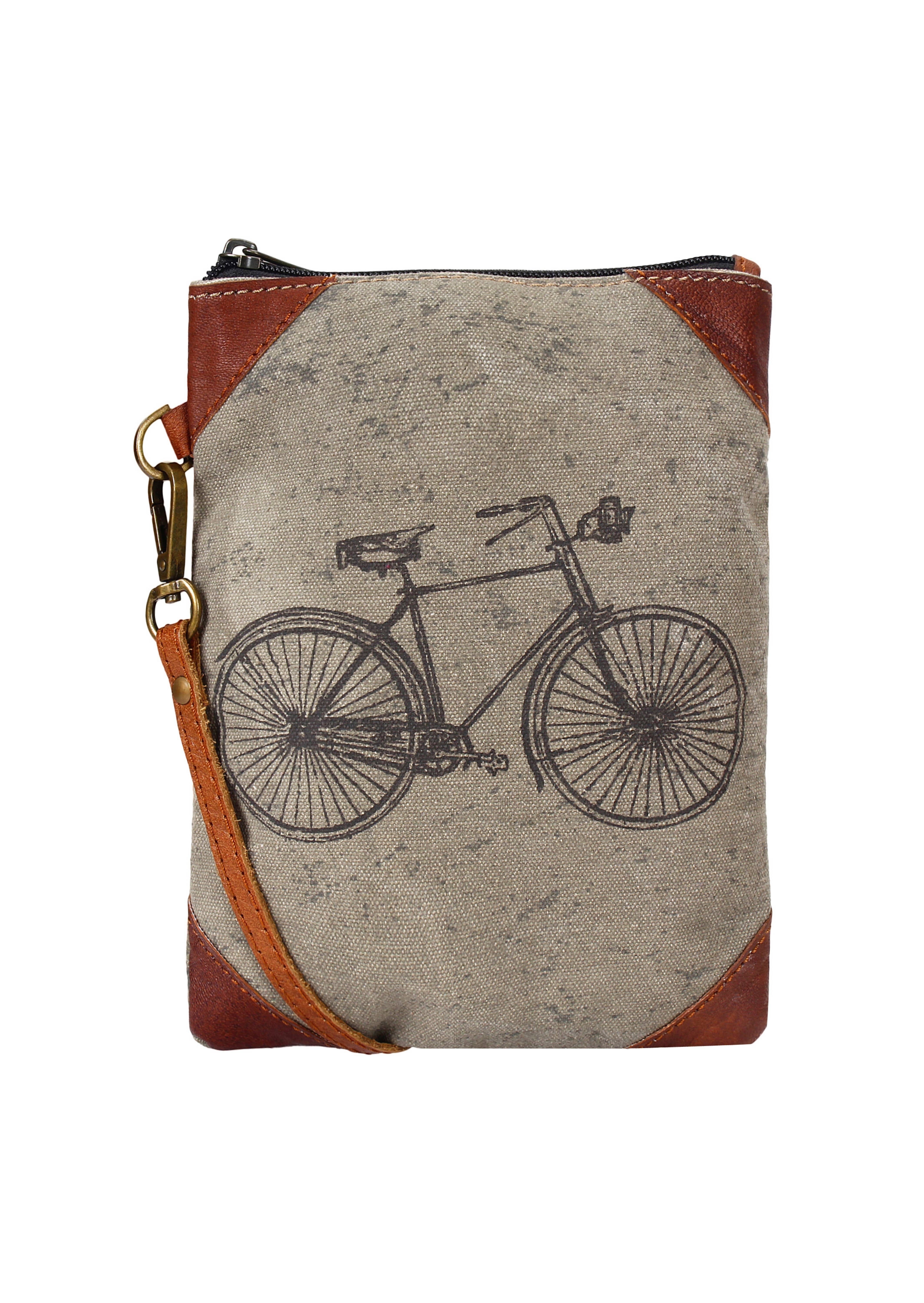Mona B. - Wholesale Crossbody Bag - Women's - Cruiser Up-Cycled Canvas Small Women's Crossbody Bag