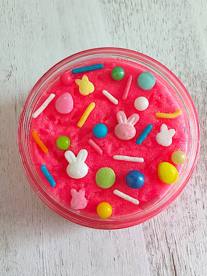 Bunny Cake Sugar Scrub Easter / Spring Limited Edition for wholesale by Mandatory Me Time