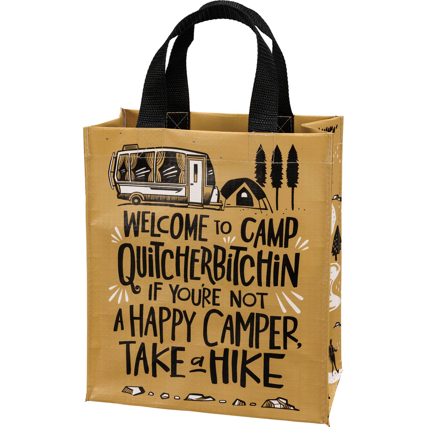 Primitives by Kathy - Wholesale Tote Bag - Unisex - Welcome To Camp Daily Tote2