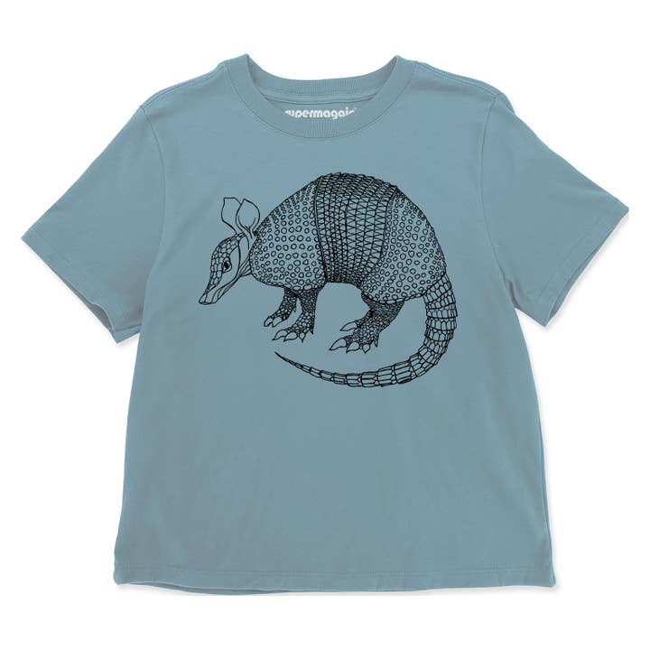 Supermaggie @ Faire - Wholesale Screen Printed T-Shirt - Women's - Armadillo Gwenn Heavyweight Tee4