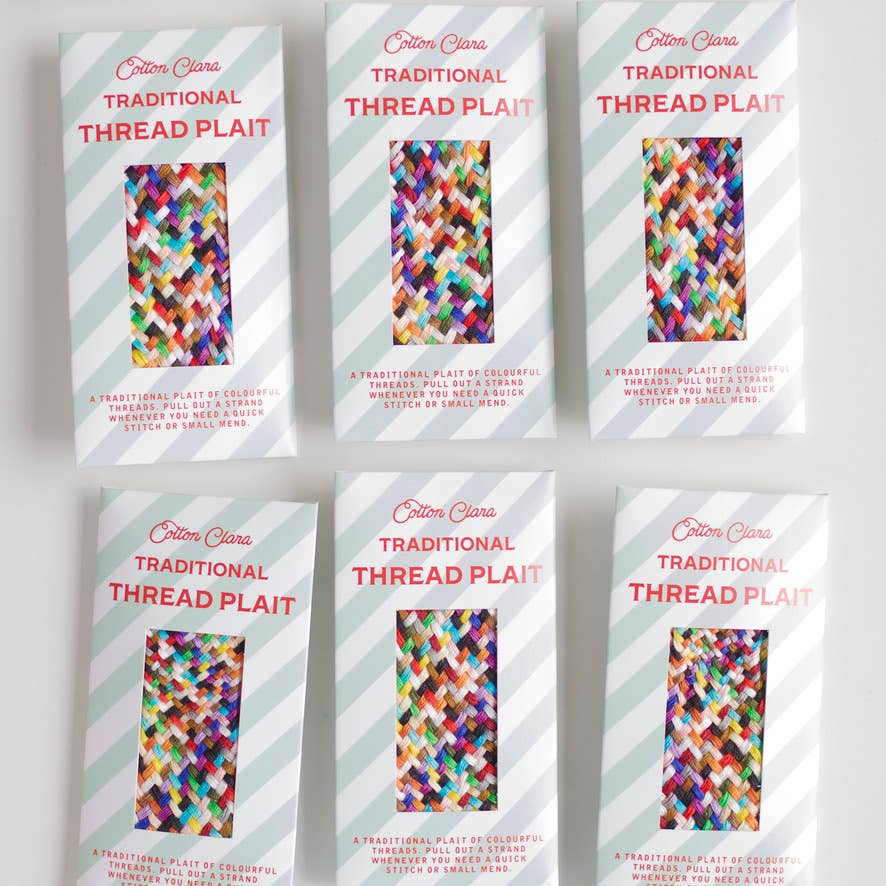 Cotton Clara Craft Kits & Supplies - Wholesale Embroidery/Cross Stitch Supplies - Traditional Thread Plait for Mending3