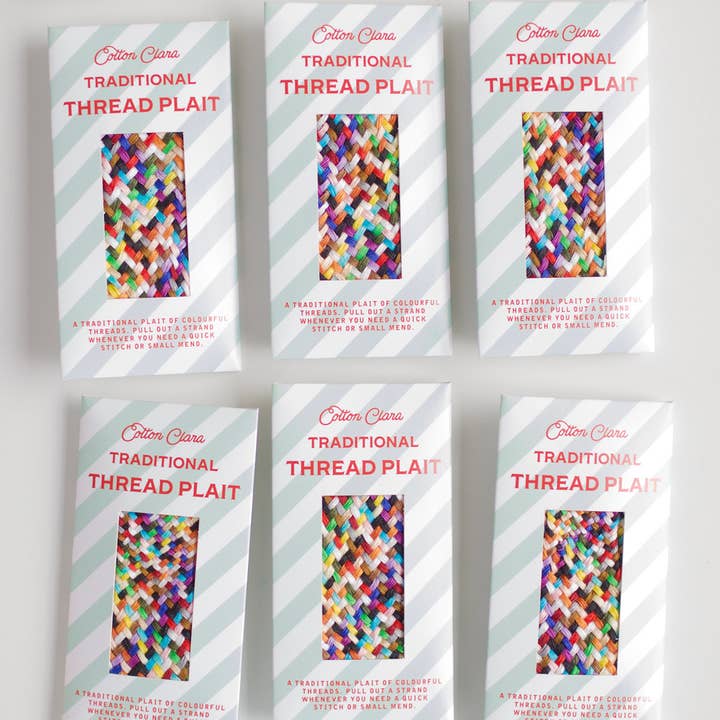 Cotton Clara Craft Kits & Supplies - Wholesale Embroidery/Cross Stitch Supplies - Traditional Thread Plait for Mending3