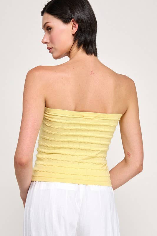 Miss Love - Wholesale Knit Top - Women's - Twist Front Sweater Tube Top72