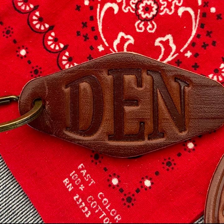 The Motel Keychain - DEN for wholesale by Diablo Canyon Workshop
