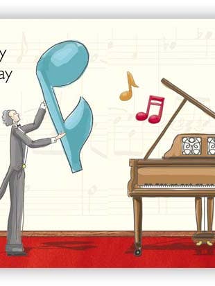 Happy Birthday, Greeting Card, 5111 for wholesale by Acte tre US/UK