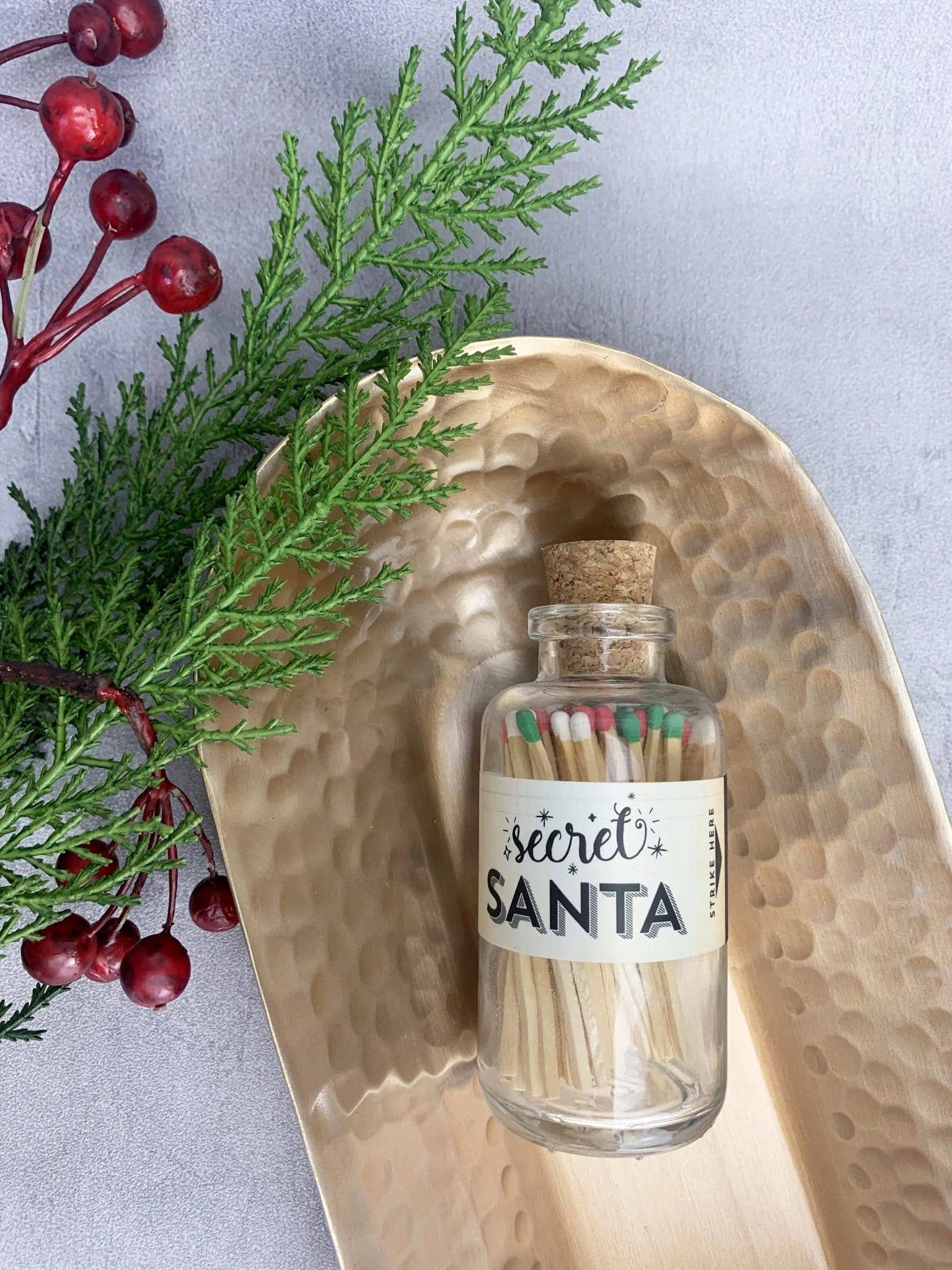 Made Market Co. – wholesale Matches – Mini Apothecary Christmas Secret Santa Matches6