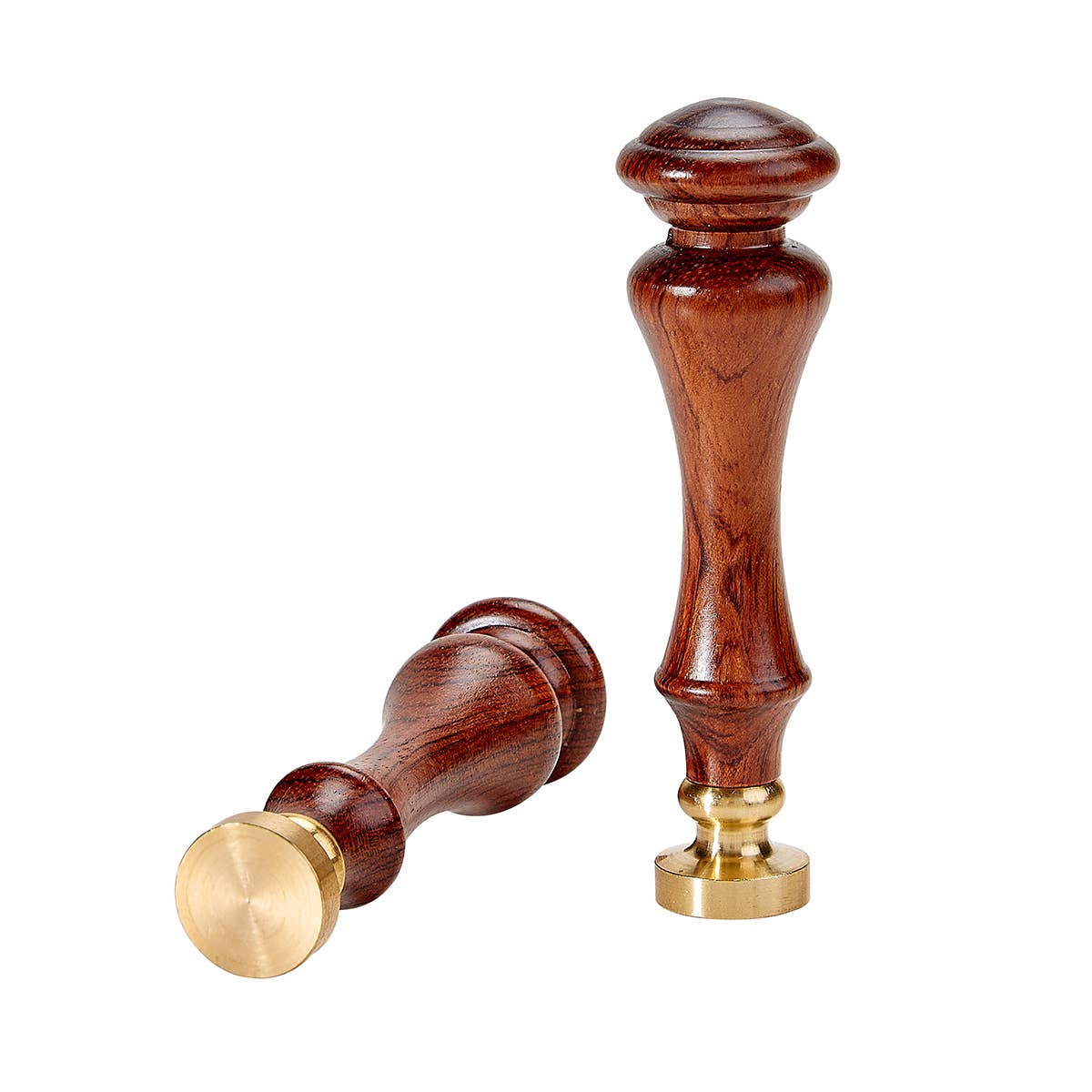 Freund Mayer & Co. - Wholesale Rubber/Decorative Stamp - Classic Wood Handles for Wax Seal Stamps  - multi- colors13