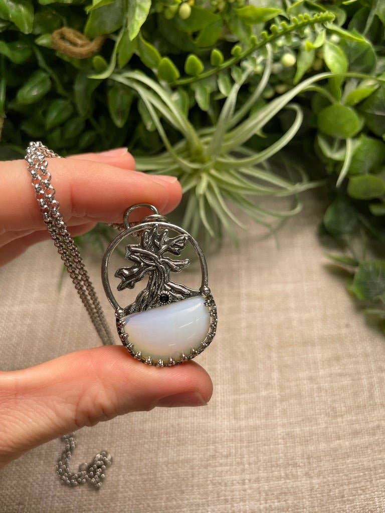 Copper Ashes - Wholesale Pendant/Charm Necklace - Crystal Tree of Life Necklace5