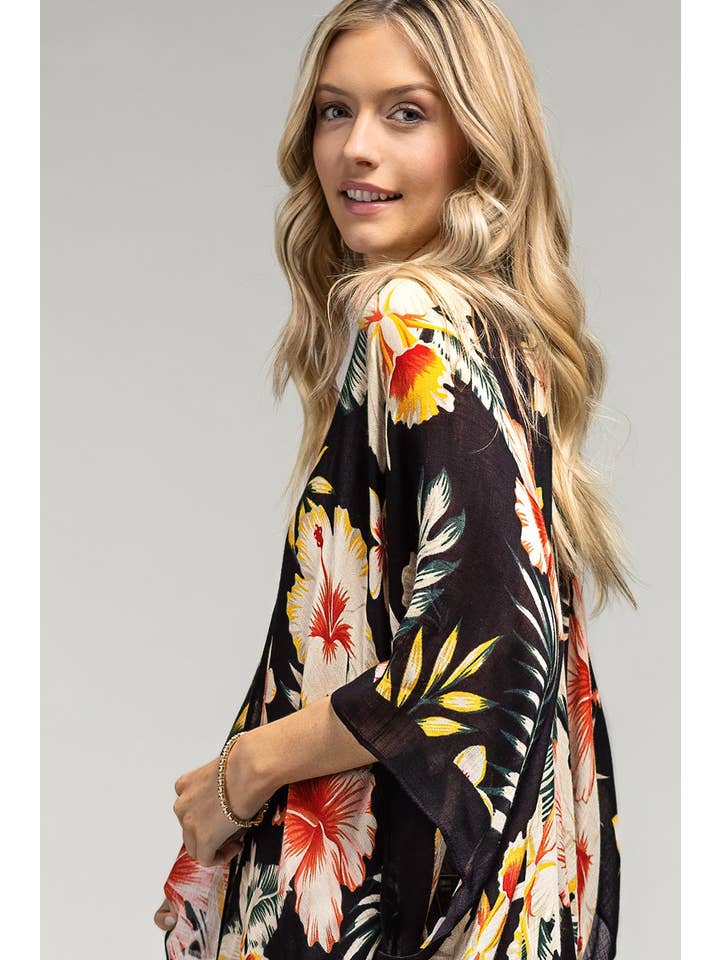 Tropical Garden Kimono for wholesale on Faire
