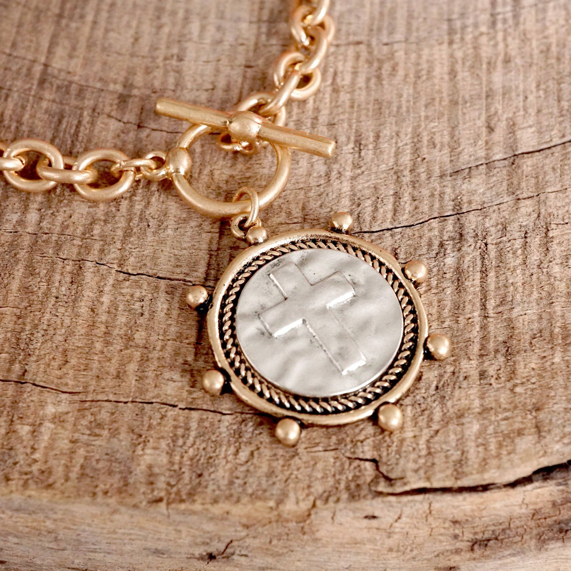 PennyLine inc - Vente Bracelets maillon et chaîne - Bracelet à maillons croisés avec fermoir à bascule ton argent ou or4