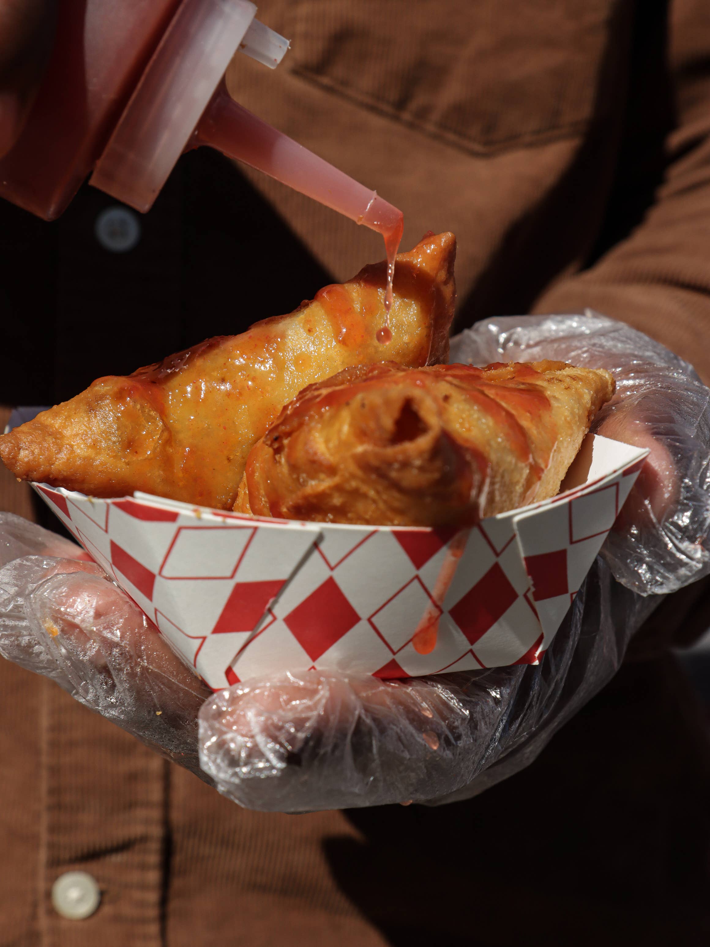 Agi’s Caribbean – Großhandel Haltbares Fertiggericht – Agis Hähnchen-Curry-Samosas1