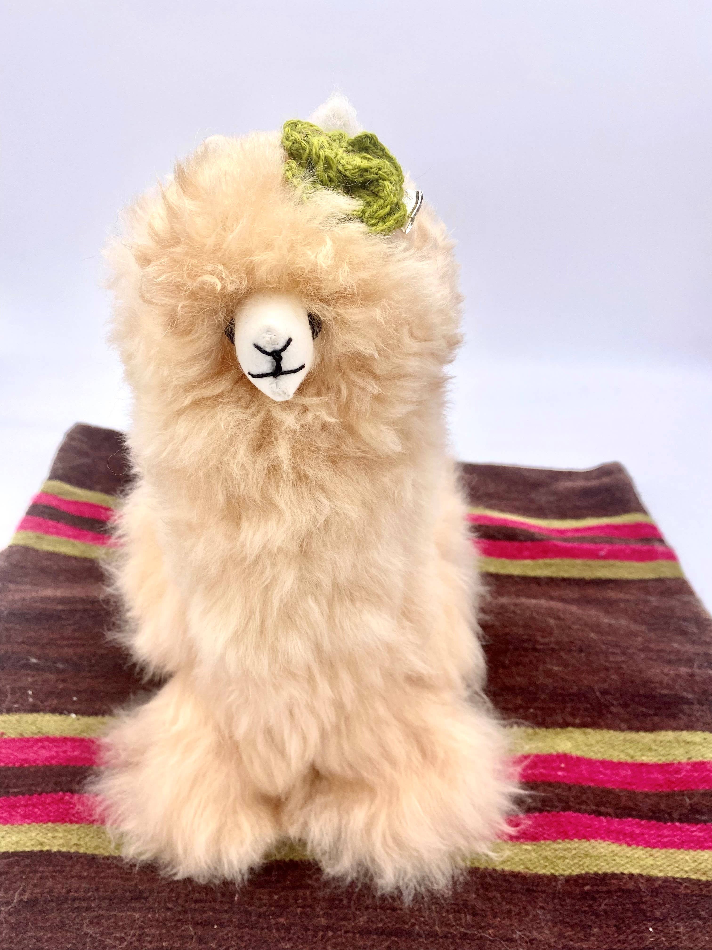 Blossom Inspirations – wholesale Fyllda/plyschleksaker - Barn och baby – Stående alpaca-leksak0