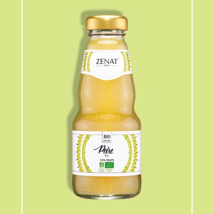 Zenat Paris - Venta al por mayor Zumos de fruta - ZUMO DE PERA ORGÁNICO PURO ZENAT