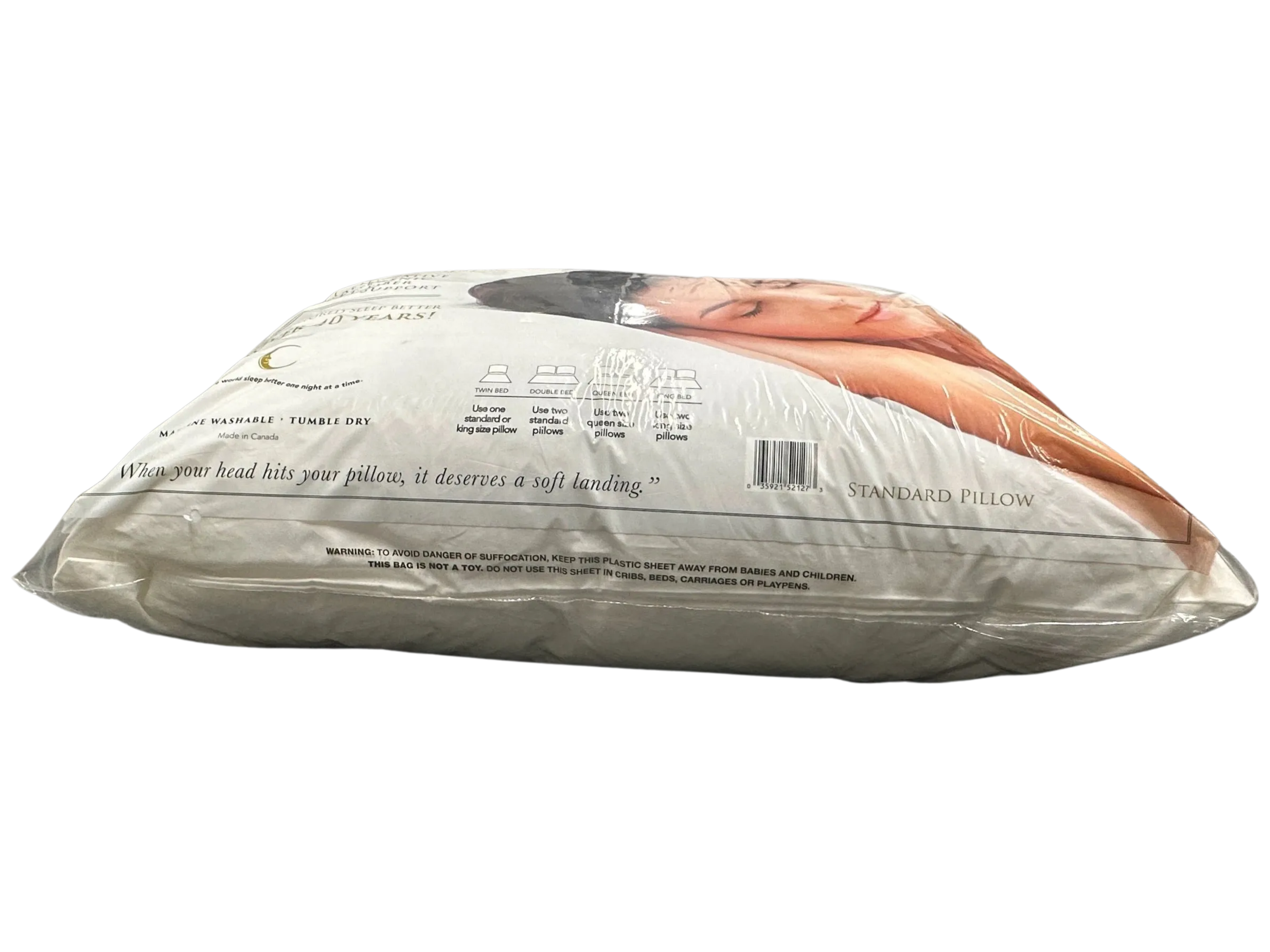 Borden Textile - Wholesale Bedding Pillow - Standard Perfect Dreams Extra Frim Garneted Pillow 20 x 262