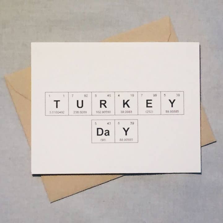 Turkey Day Sentimentala element kort för wholesale av theBird+theBeard