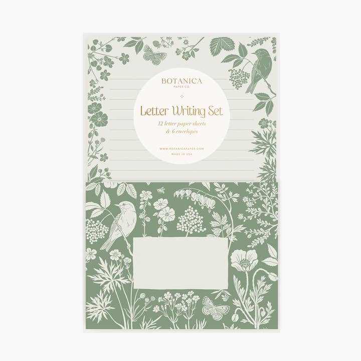 MEADOW / Letter Writing Set for wholesale by Botanica Paper Co.