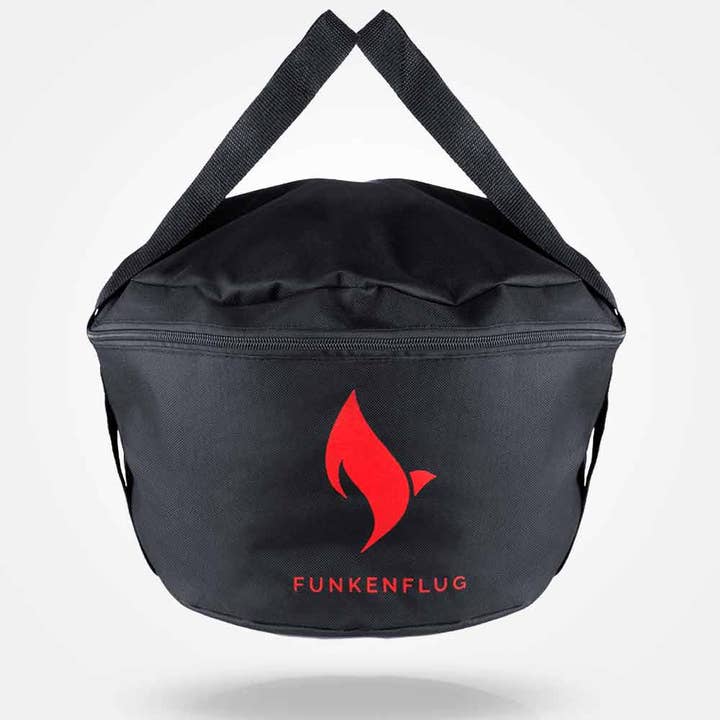 Dutch oven transport bag for wholesale by Funkenflug GmbH
