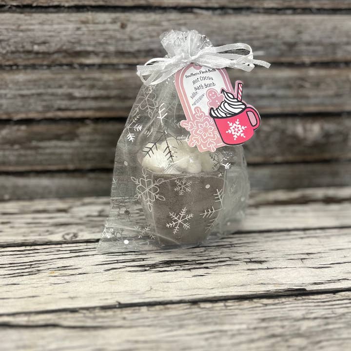 Southern Fleek Bath LLC - Wholesale Bath Bomb/Fizz - Hot Cocoa Bath Bomb with Bubble Marshmallows4