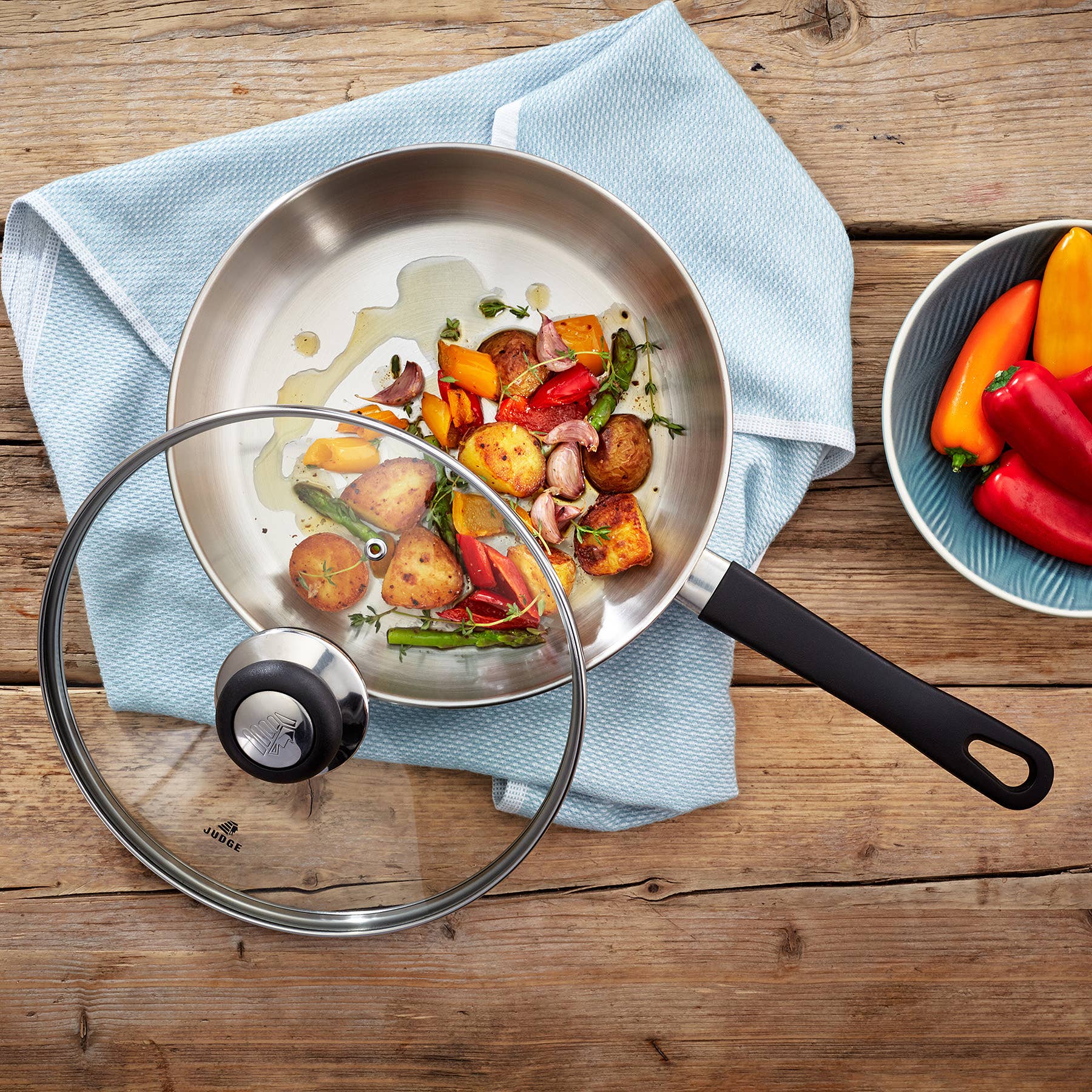 Judge UK – Engroshandel Grydesæt – Judge Vista kasserolesæt, 6 dele4