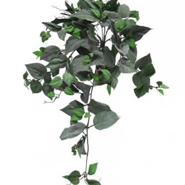 Frosted Philo Bush 32in with 155 Leaves for wholesale by TF Publishing - Paper Goods