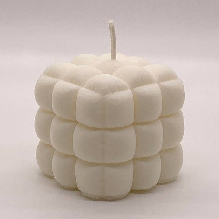 White Couch Bubble Candle for wholesale by Amude