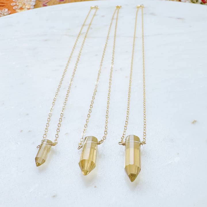 Gold Intuition Necklace for wholesale by Canyon Moon