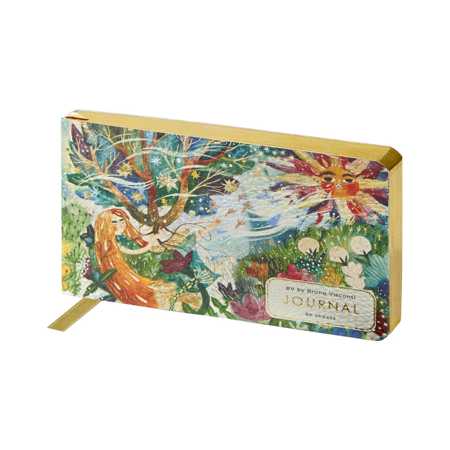 BV by Bruno Visconti - Wholesale Planner - Horizontal Vegan Leather Weekly Planner -Electric Fantasy