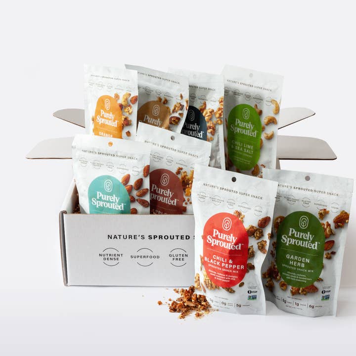 Coffret Cadeau Purement Germé -- Le Tout pour la vente par Purely Sprouted