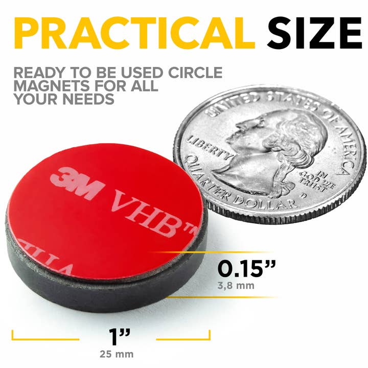 36 peças Adesivos de Ímãs Cerâmicos para Artesanato, Cozinha por atacado de X-bet MAGNET