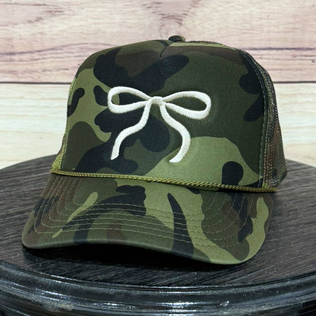 LC Elizabeth - Wholesale Trucker Hat - Women's - Coquette Bow | LC Elizabeth Original | Embroidered Trucker Hat10