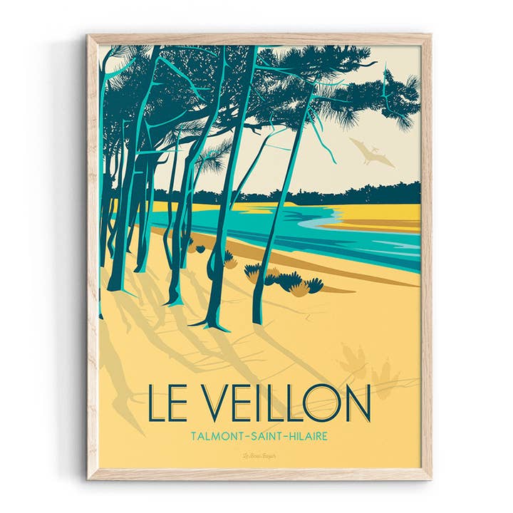 Zeigt TALMONT-SAINT-HILAIRE Le Veillon für den Großhandel von Le Beau Bazar