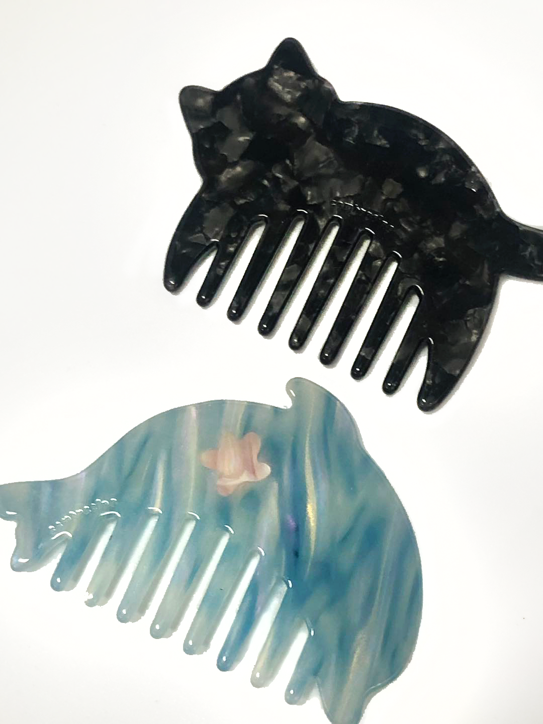 Cambrasine - Wholesale Hair Brush/Comb - Midnight Kitty Mini Comb4