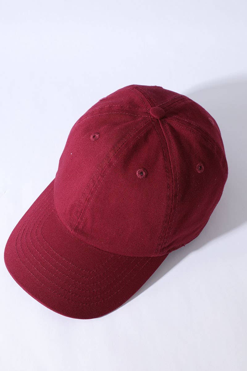 Fashion City - Vente Casquette de baseball – enfant - Casquette de baseball en coton délavé à profil bas pour enfants16