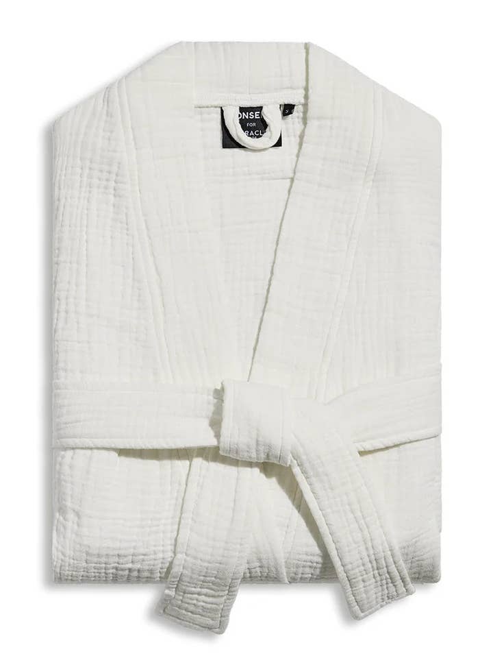 Antimicrobial Gauze Robe for wholesale by Onsen