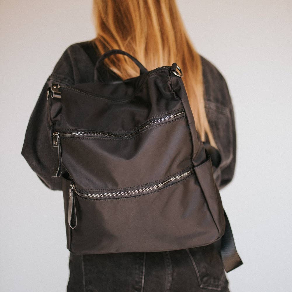 Pretty Simple - Wholesale Backpack - Women's - Nori Nylon Backpack Wholesale3