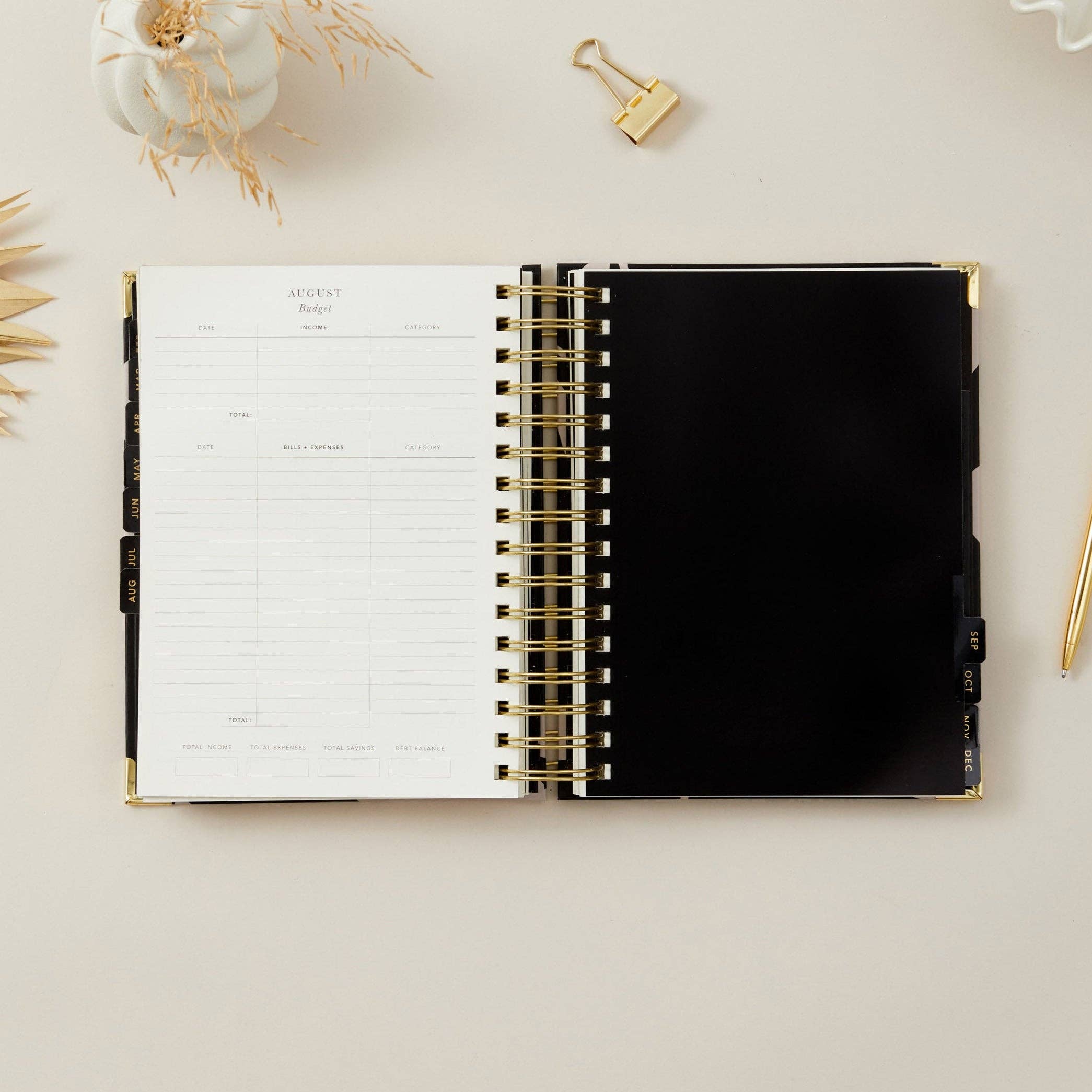 Blush And Gold - Wholesale Planner - 2026 Daily Planner - Flora II9