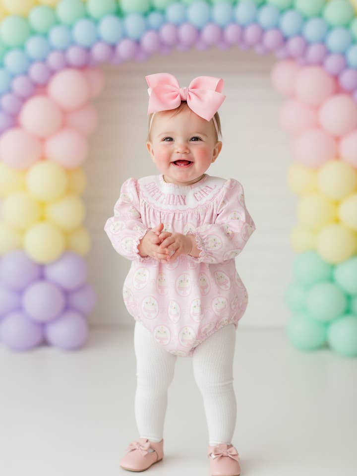 Sweet Celebration Birthday Smock for wholesale by Pearly Peach