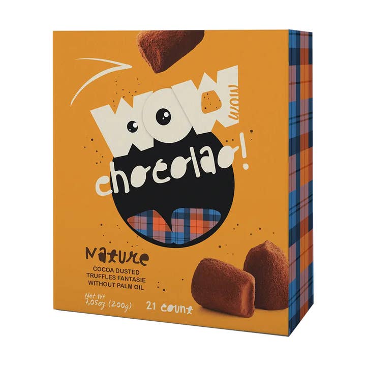 Plain chocolate truffles for wholesale by WOW Chocolao!