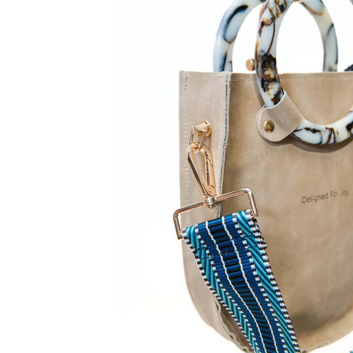 Designed For Joy - Vente Tote bag – femme - Fourre-tout en cuir à poignée annulaire, taille moyenne - The Lottie6