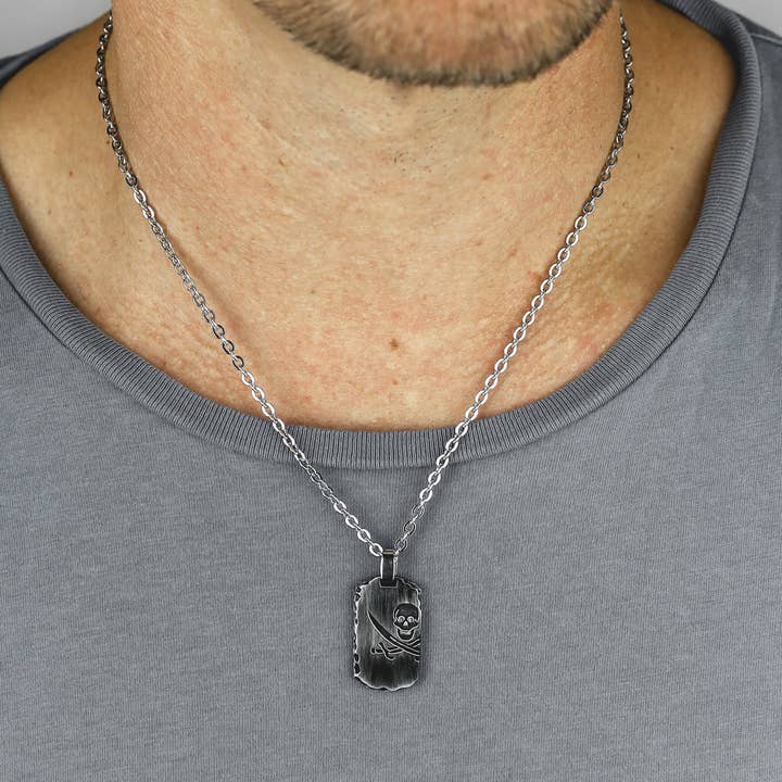 Steelwear - Wholesale Pendant/Charm Necklace - Cancún necklace - Piedra1