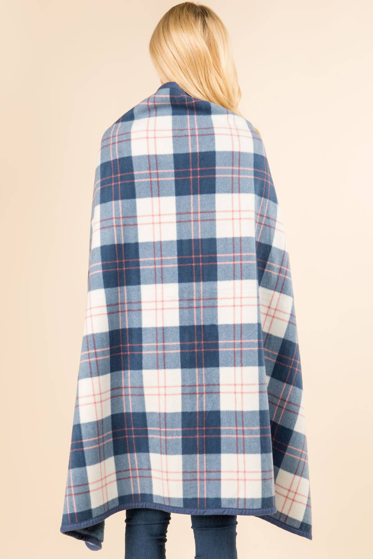 Suzie Q USA - Venta al por mayor Chal - Mujer - Mantón de manta a cuadros3