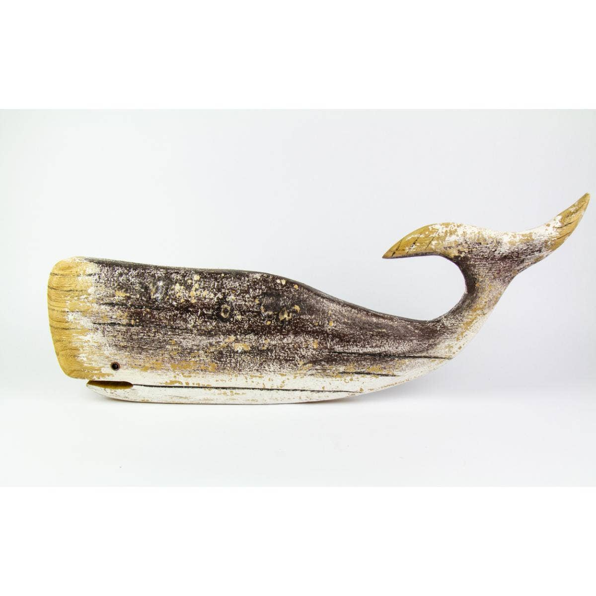Nauticalia - Wholesale Ornament - Driftwood Sperm Whale, 57cm2