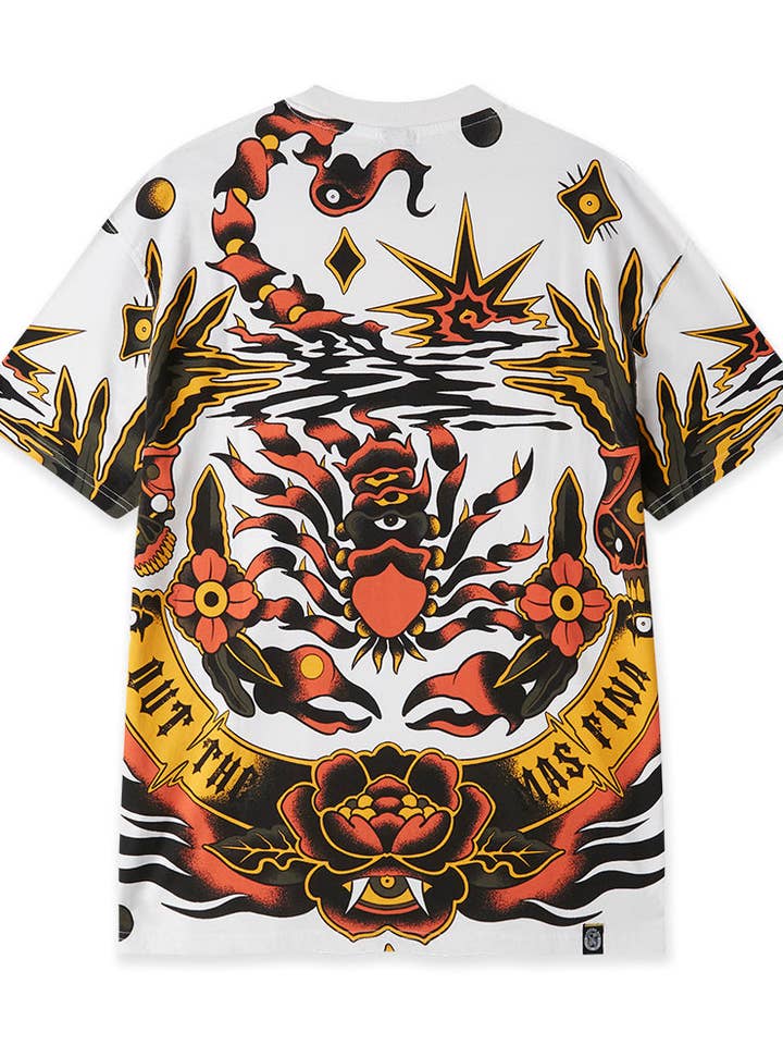 Limited Edition T-Shirt "Liquid Sunrise" heren voor wholesale door Scorpion Bay